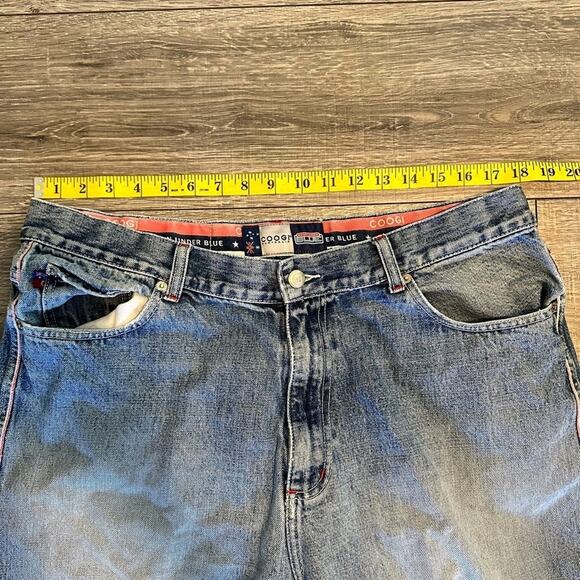 Coogi Australia Down Under Blue Jeans Men’s Waist 40 Vintage - Picture 10 of 12